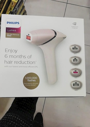 Philips Lumea IPL 9900 Lazer Epilasyon Cihazı