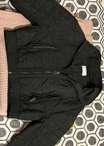 Siyah Fermuarlı Kadın Yelek - Görsel 3