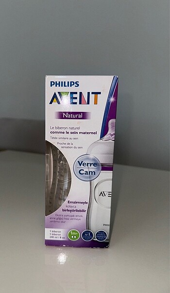 Philips avent cam biberon sıfır