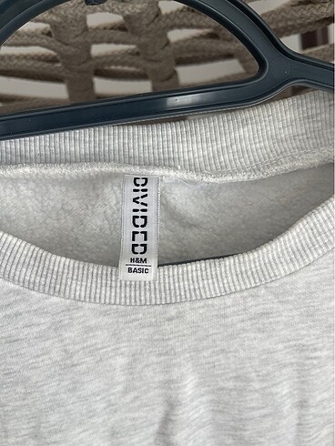 H&M H&M Marka Gri Sweatshirt XL Beden