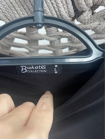 Diğer Hiç giyilmemiş L Beden Siyah Elbise