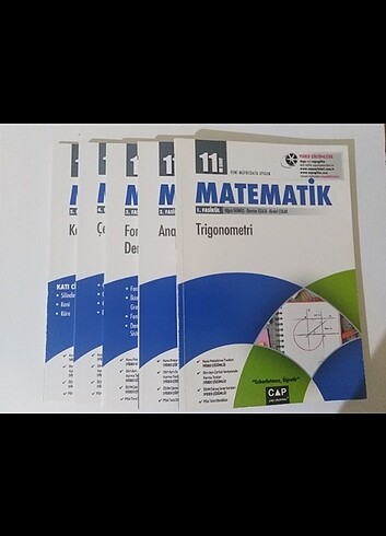 çap yayınları ayt fasikül 11.sınıf matematik seti