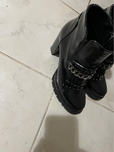 Shoe Tek Rugan topuklu bot