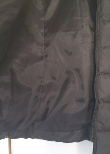 Siyah Fermuarlı Kadın Şişme Yelek - Görsel 2