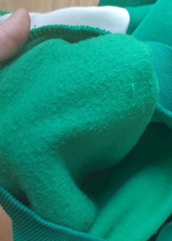 Yeşil Sweatshirt ünisex - Görsel 4