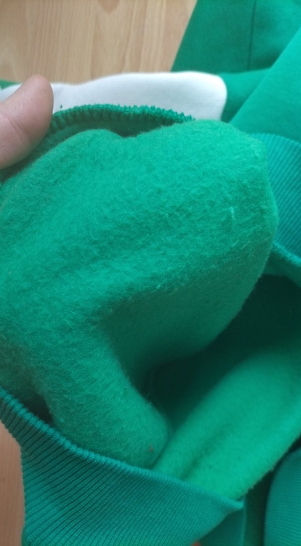 Yeşil Sweatshirt ünisex - Görsel 4