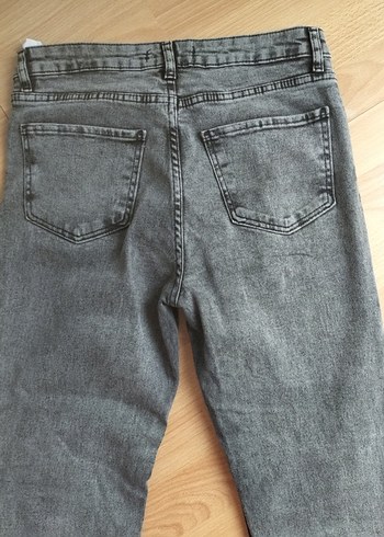 Gri Kadın Denim Pantolon - Görsel 6