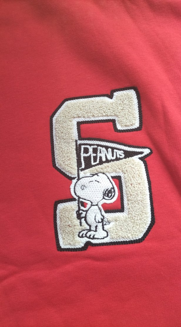 Kırmızı Kadın Sweatshirt Uzun Kollu Rahat Kesim - Görsel 3