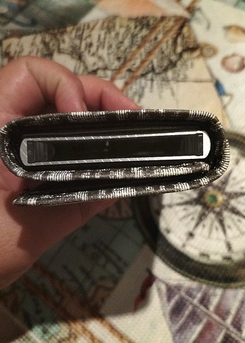 Gri Desenli ünisex Cüzdanı - Görsel 4