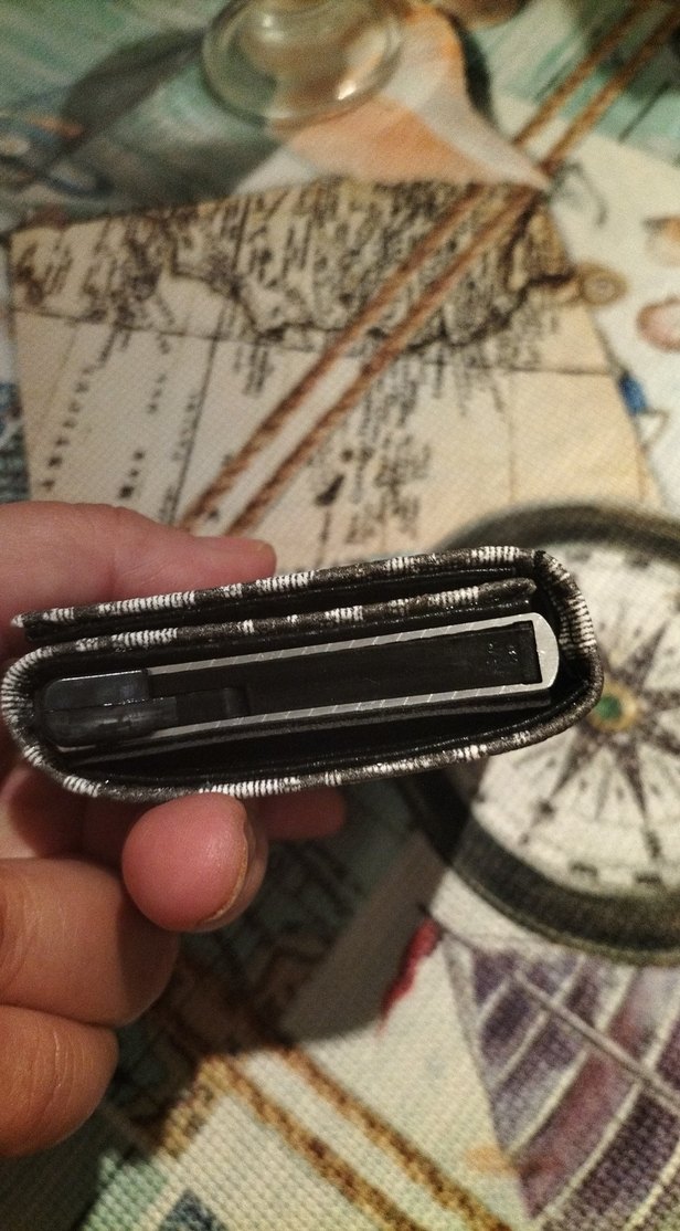 Gri Desenli ünisex Cüzdanı - Görsel 5