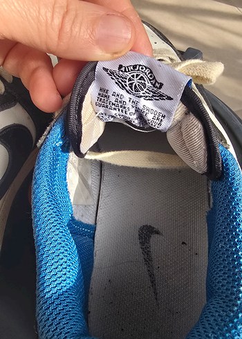 Mavi Air Jordan Basketbol Ayakkabısı 40.5 numara - Görsel 5