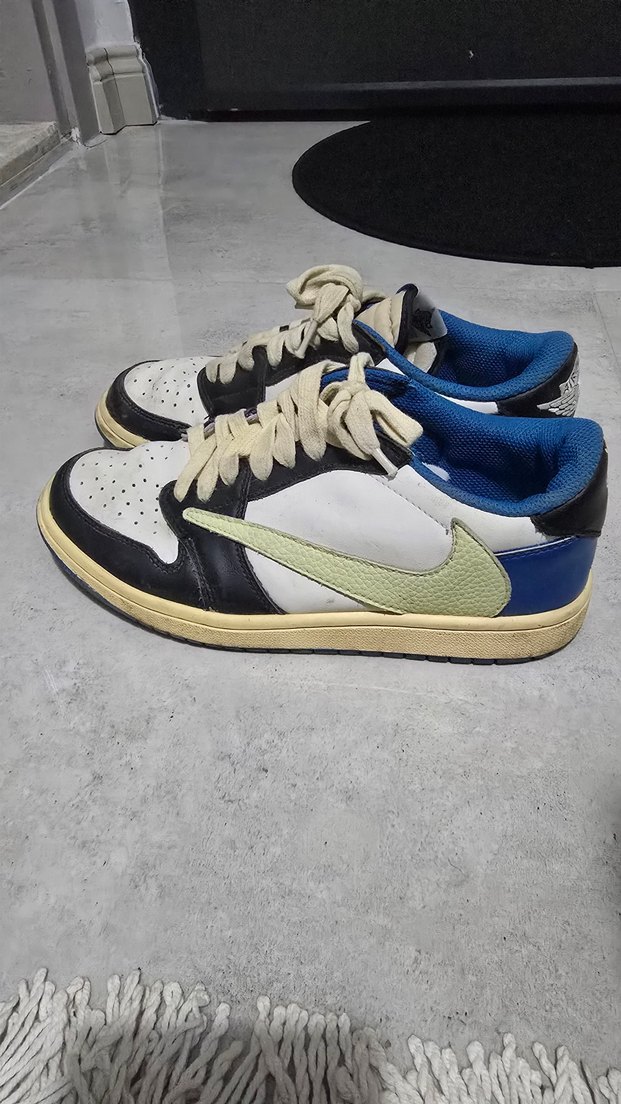 Mavi Air Jordan Basketbol Ayakkabısı 40.5 numara - Görsel 3