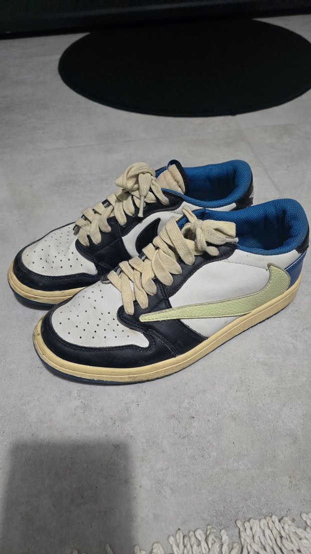 Mavi Air Jordan Basketbol Ayakkabısı 40.5 numara - Görsel 2