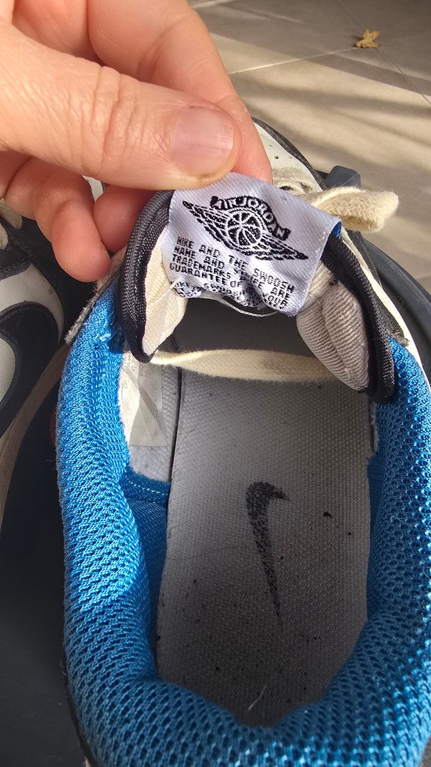 Mavi Air Jordan Basketbol Ayakkabısı 40.5 numara - Görsel 5