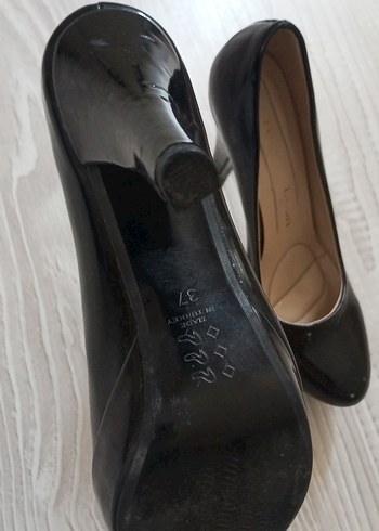 37 Beden Kadın Siyah Stiletto Topuklu Ayakkabı