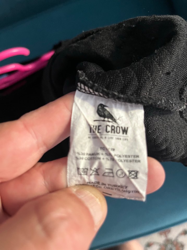 Siyah Kadın Oversize Sweatshirt - Görsel 3