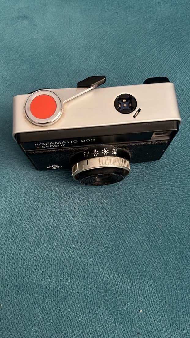 AGFAMATIC 200 Sensörlü Siyah Filmli Kamera - Görsel 3