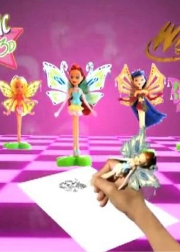 Winx Club Magic Pen Enchantix Flora - Görsel 6