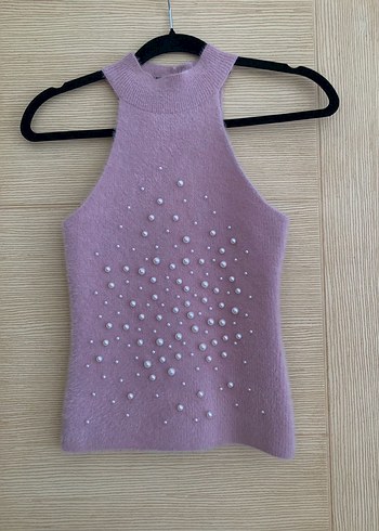 Zara Suni İncili Top - Görsel 3