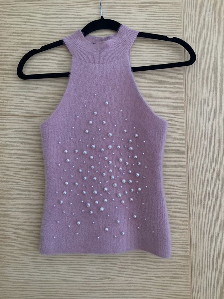 Zara Suni İncili Top - Görsel 3