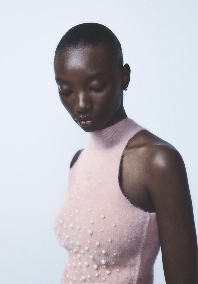 Zara Suni İncili Top - Görsel 2