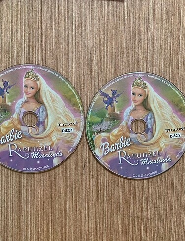 Barbie rapunzel masalında