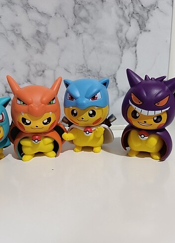 Pokemon pikachu figürleri - Görsel 2