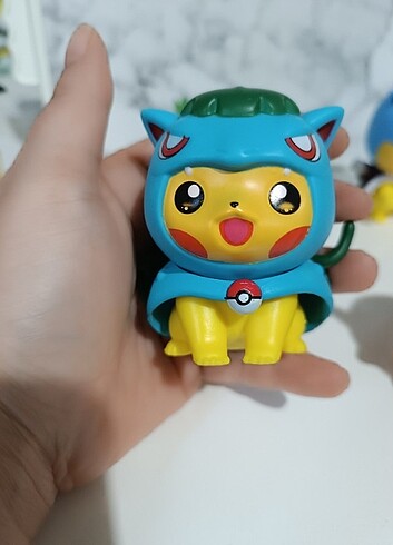 Pokemon pikachu figürleri - Görsel 6