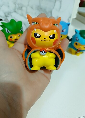 Pokemon pikachu figürleri - Görsel 10