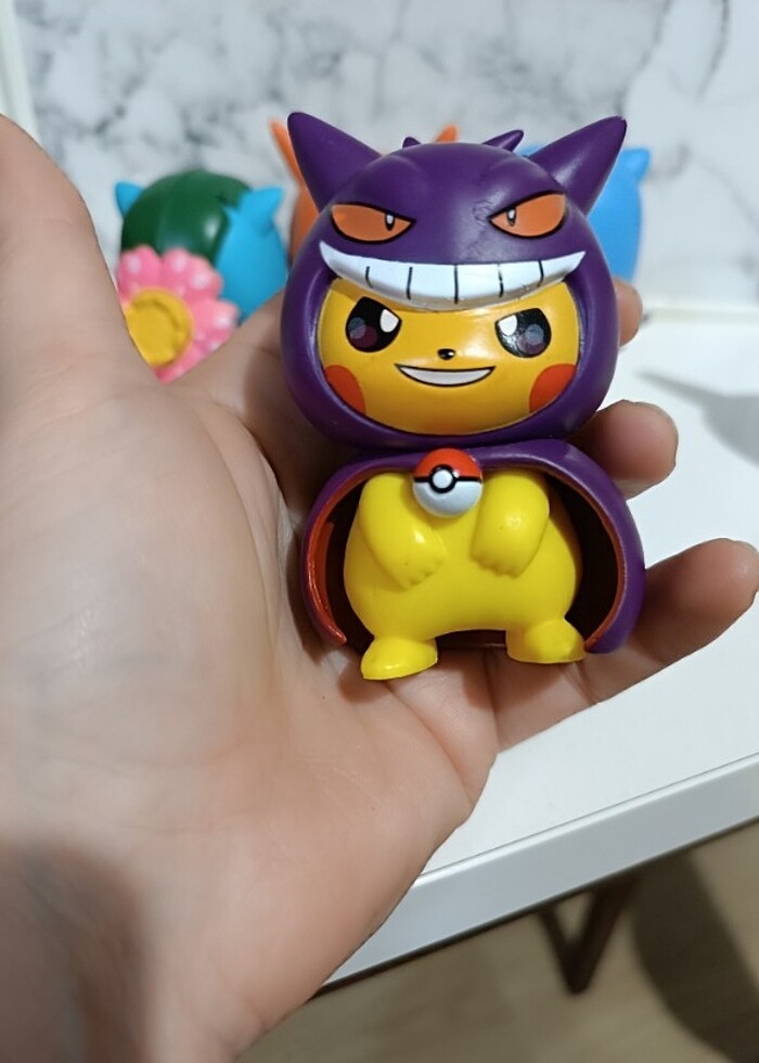 Pokemon pikachu figürleri - Görsel 4