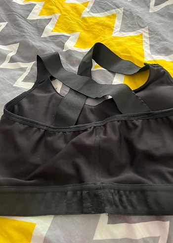 Siyah Spor Sütyeni Street Wear - Görsel 2