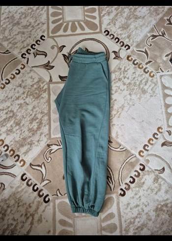 Kadın Mavi Gri Rahat Kesim Eşofman Altı - Görsel 3