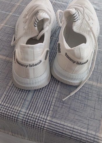 ERKEK SPOR AYAKKABI SIFIR BEYAZ AYAKKABI DİGER SİYAH AZ KULANILD - Görsel 7