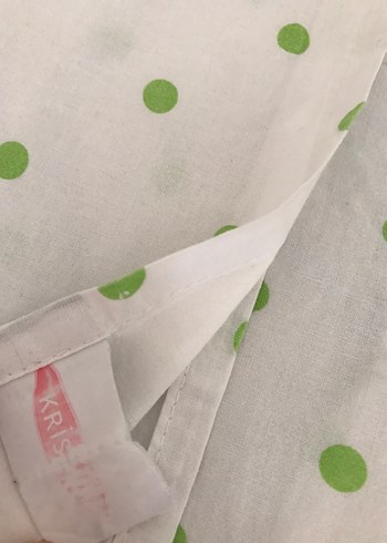 Pastel Yeşil Baskılı Bebek nevresim - Görsel 5