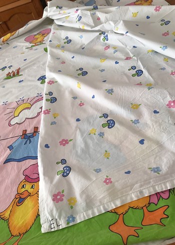 Pamuklu. Bebek nevresim. Kullanılmış - Görsel 7