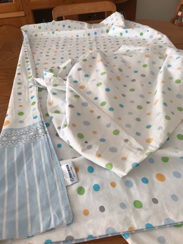 Pastel Renkli Fil ve Puantiyeli Çocuk Nevresim - Görsel 2