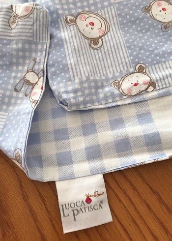 Mavi Pamuklu bebek nevresim - Görsel 3