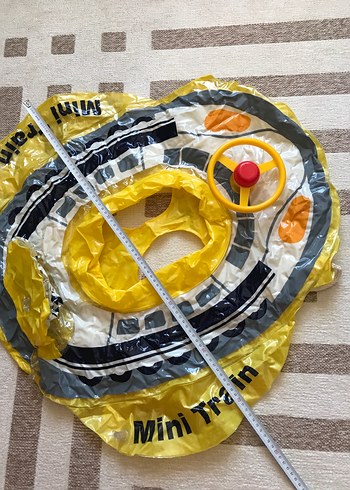 Sarı ve Gri Çocuk Deniz Oyuncağı Direksiyonlu - Görsel 2