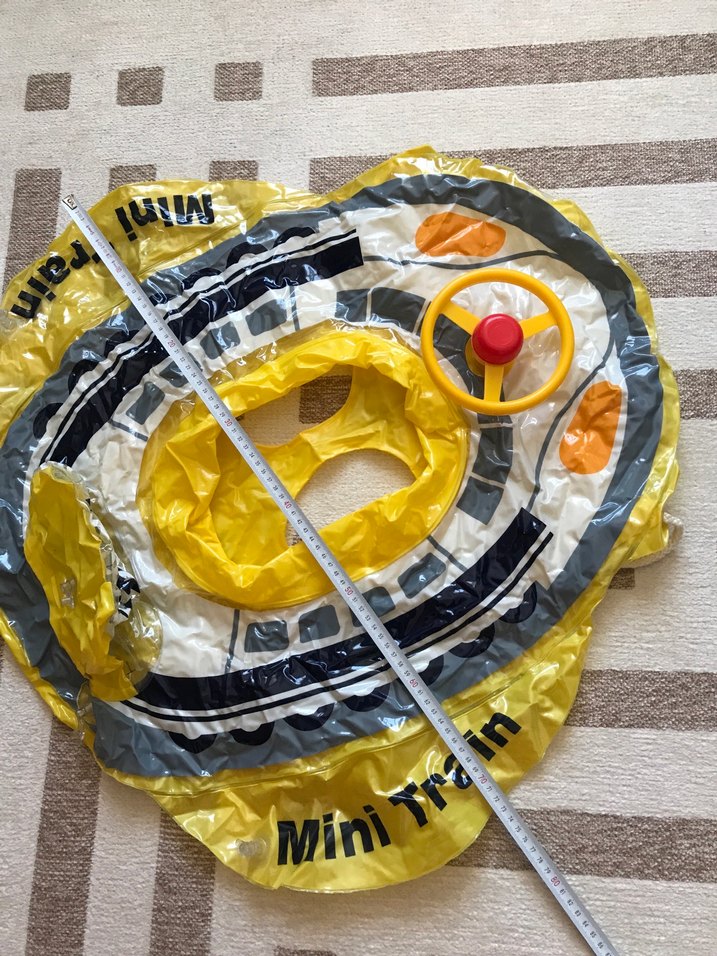 Sarı ve Gri Çocuk Deniz Oyuncağı Direksiyonlu - Görsel 2