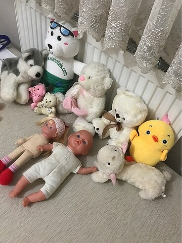 Pelüş karışık oyuncak