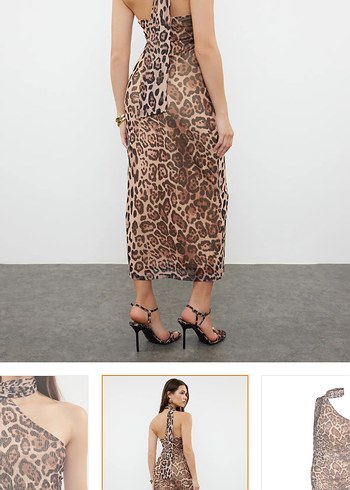 Trendyol & Milla Leopar Desenli Elbise