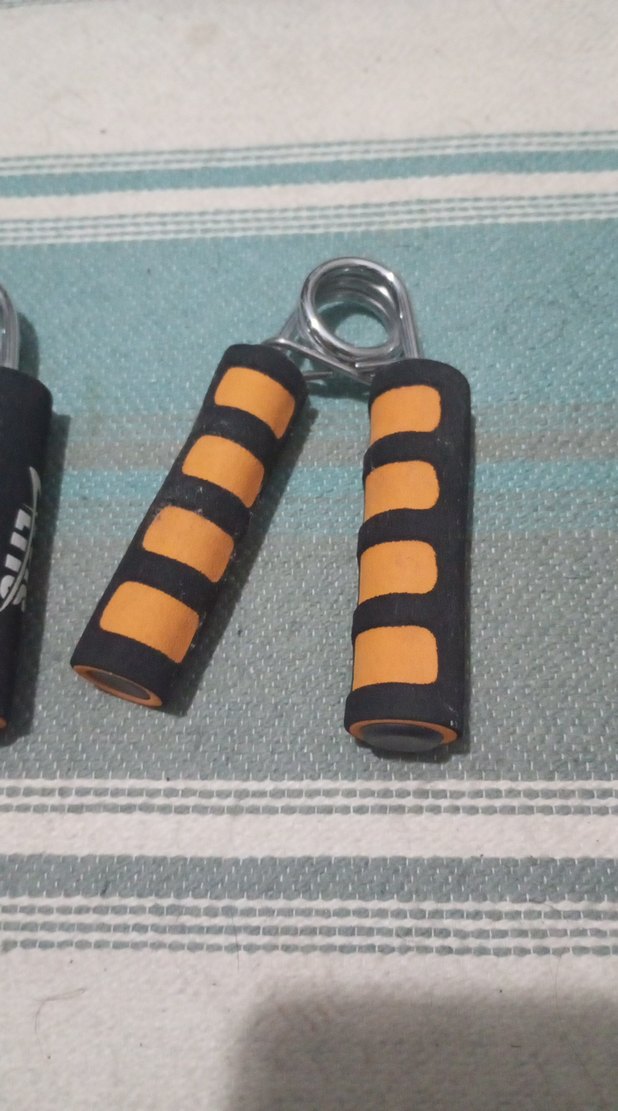 Turuncu Desenli Renkli El ve el bileği spor altei - Görsel 2