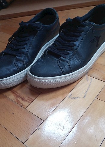 Erkek Siyah Bağcıklı Spor Ayakkabı - Görsel 4