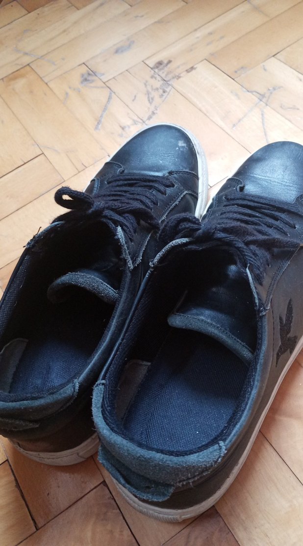 Erkek Siyah Bağcıklı Spor Ayakkabı - Görsel 3