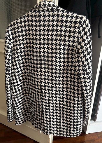 Trendyol & Milla Kazayağı desenli blazer ceket