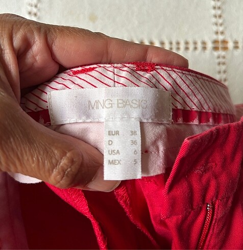 Keten pantalon - Görsel 3