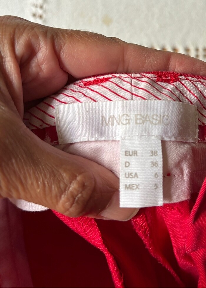 Keten pantalon - Görsel 3