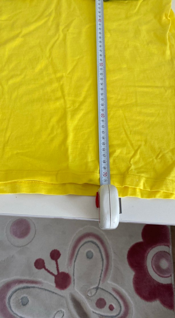 Fenerbahçe Sarı Erkek Tişört Velcro Detaylı - Görsel 3