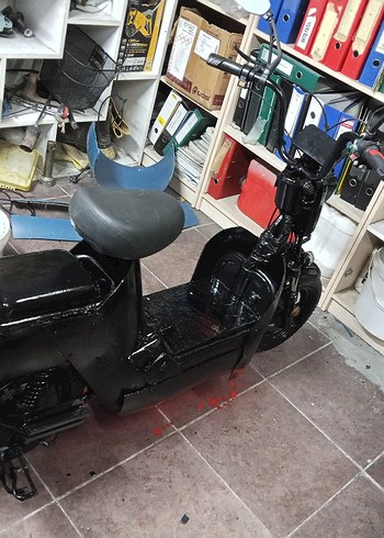 Çocuklar için Siyah Scooter - Görsel 3