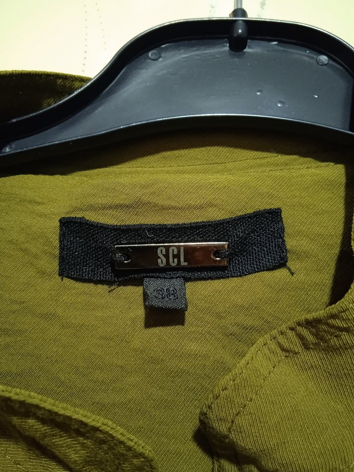 Haki Uzun Keten kap - Görsel 2